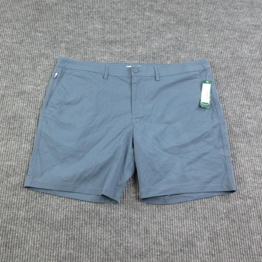 Tasc Performance Shorts Mens 40 Blue Chino Bamboo Motion Short 42x7* NWOT